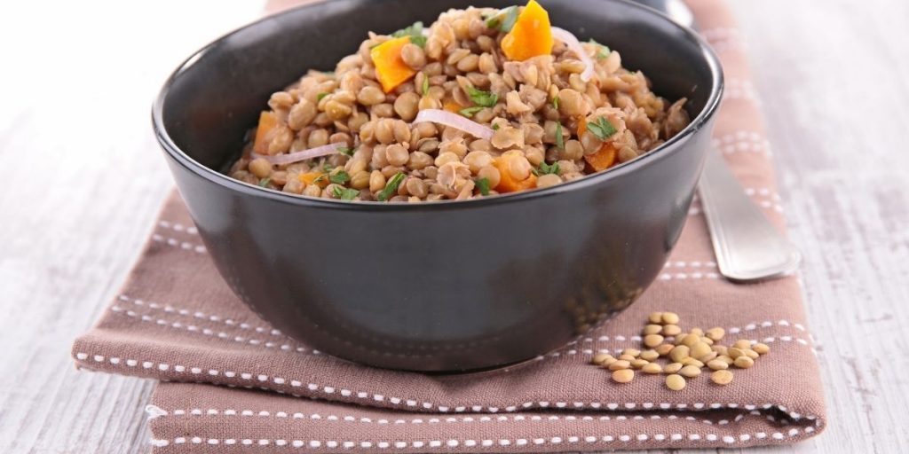 salade de lentilles et carottes