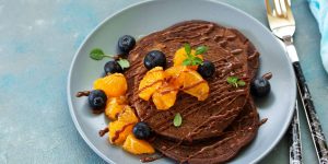 Crepes chocolat oranges sanguines